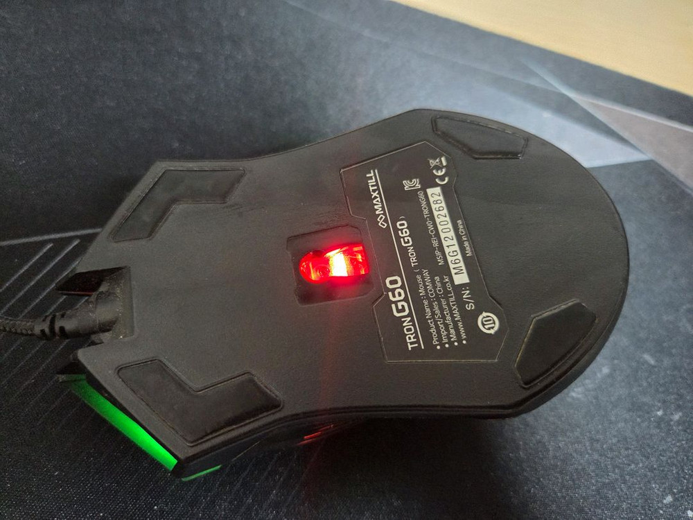 멕스틸 TRON G60 마우스--7