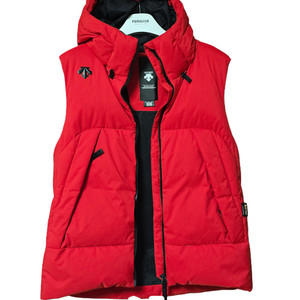 데상트 패딩조끼/남100