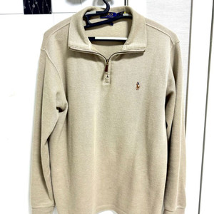 정품) 폴로 랄프로렌 남성 반집업 니트 M사이즈 S급 팝니다.