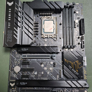 (보드셋) 12700KF / Z690 ASUS TUF D4 Wifi 메인보드+CPU 세트