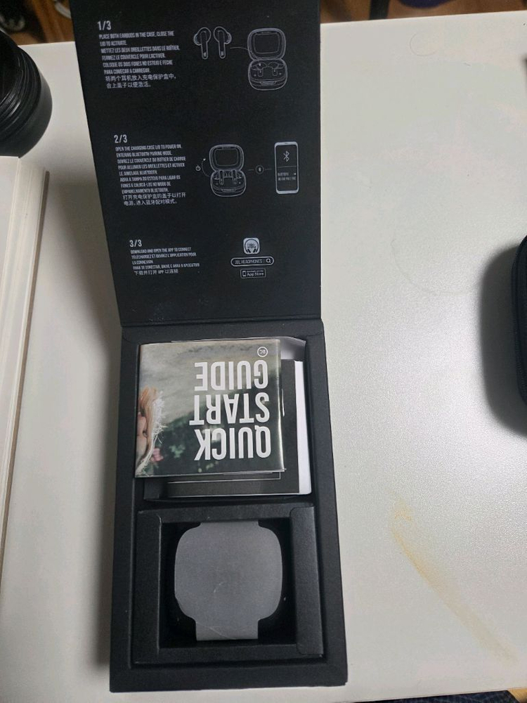 JBL LIVE PRO TWS 2 블랙 풀박스 여분의 팁 케이스 포함하여 판매 택배비포함--2