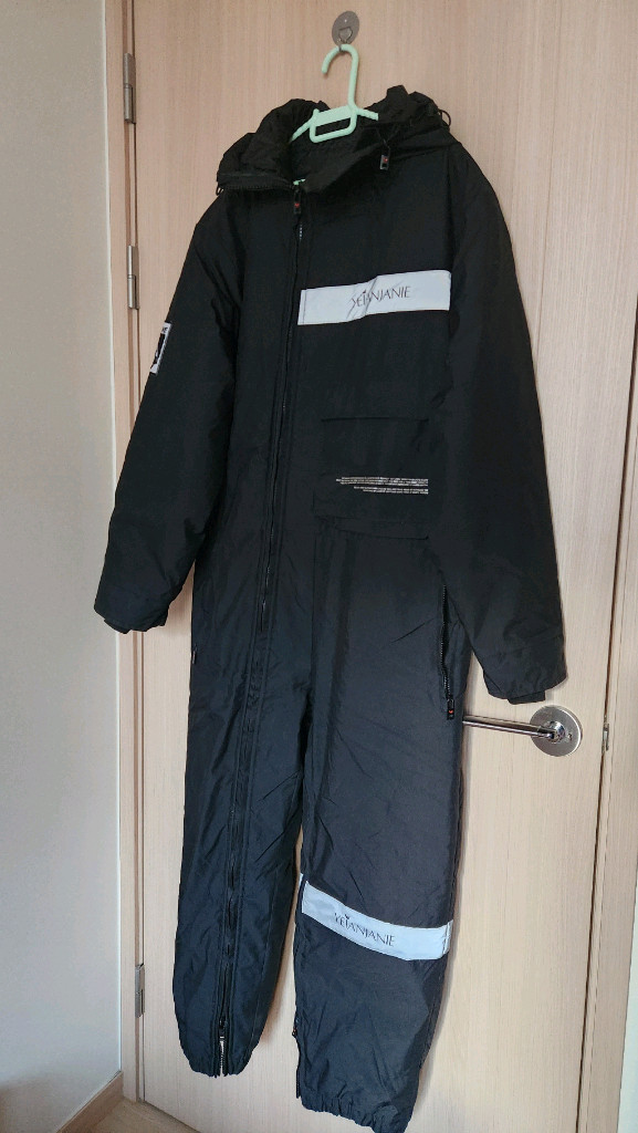 남자 패딩점프수트 스키복 보드복 L--1