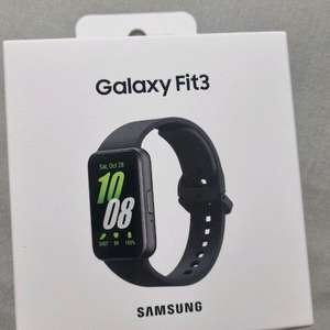 갤럭시 핏3 블랙 미개봉 새제품(국내 정품)