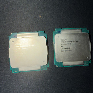 인텔 제온 E5-2697 V3 CPU 2개