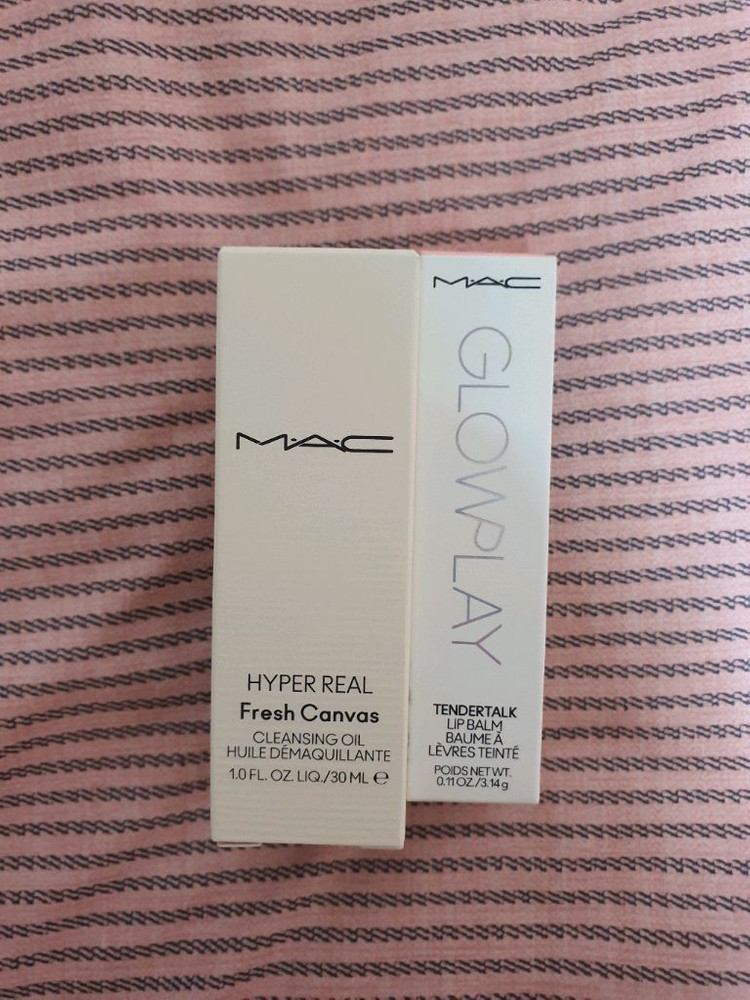 (네고가능,28년7월까지)맥 글로우플레이 립밤 457페이보릿+클렌징오일--5