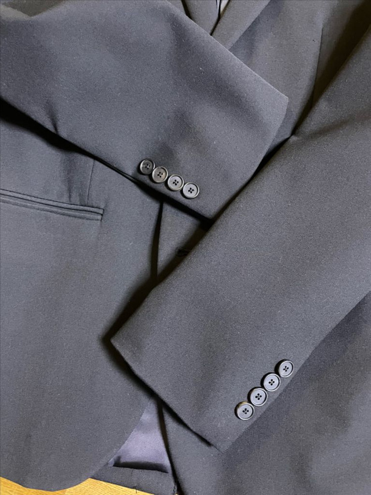 무신사 스탠다드 베이식 블레이저 미디움 사이즈 m 정장 자켓--13