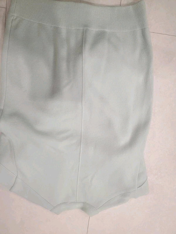 백화점 구먜 라코스테 가디건 라코스테 L 100 가디건 파스텔톤의 민트색상입니다 남녀공용 사이즈 S95-100--7