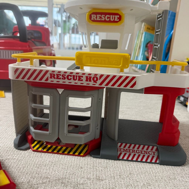 톤카 통카 소방차 헬리콥터 시리즈 장난감 소리작동정상--3