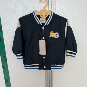 [거의새것] 아가방 바시티 점퍼 아기 바람막이 자켓 90