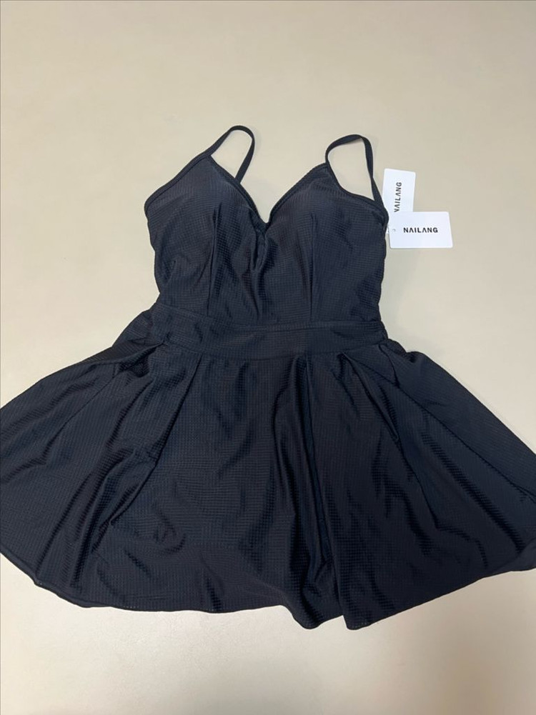 배럴 어비셜 워터레깅스 L사이즈 1회착용 + 커버업 비치원피스 새제품 모노키니 XL사이즈--7