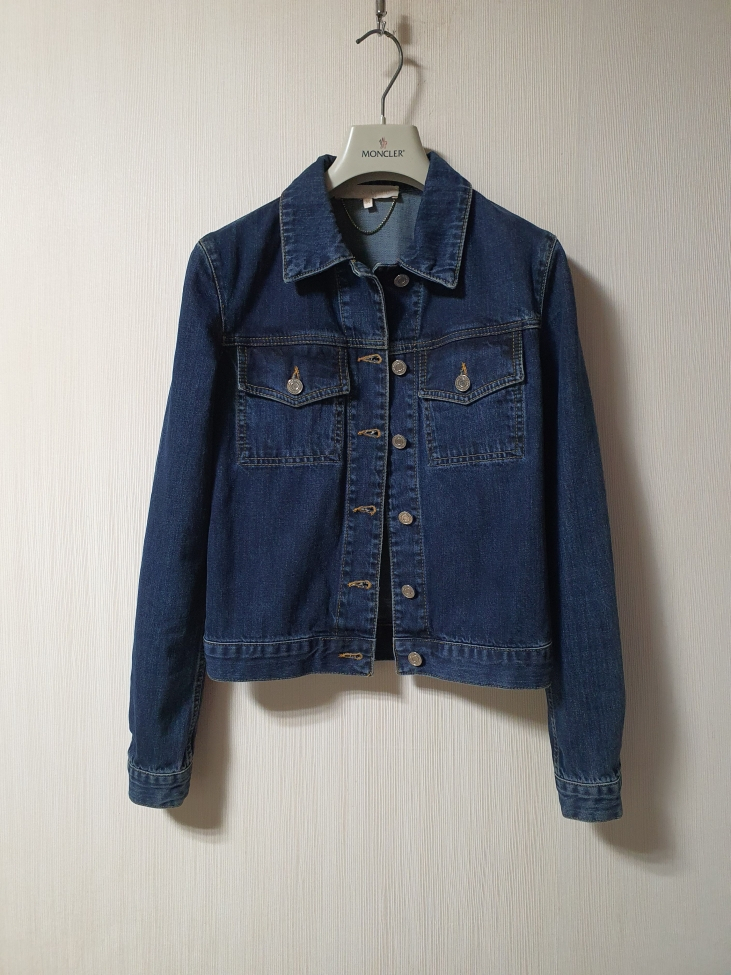 아떼 바네사브루노 스티치 디테일 데님 자켓 34 사이즈 정품 이미지