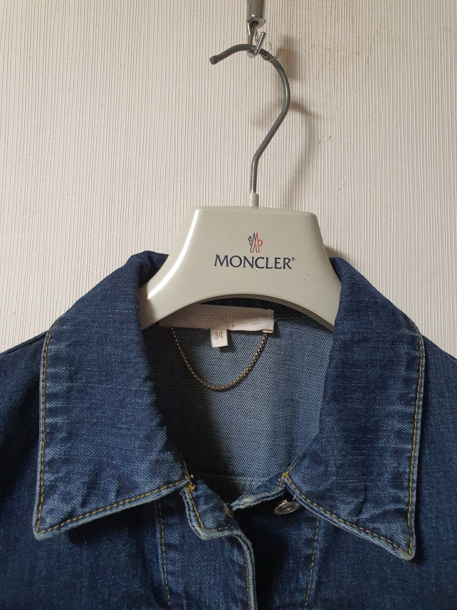 아떼 바네사브루노 스티치 디테일 데님 자켓 34 사이즈 정품 이미지