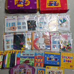 튼튼영어 규리앤프렌즈 주니어 비지핑거 전집+규리펜포함