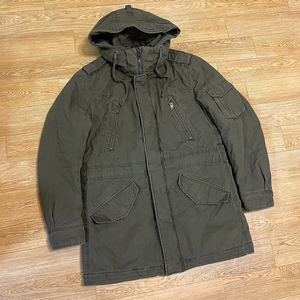 L) 지오다노 야상 경량 패딩 카키&올리브