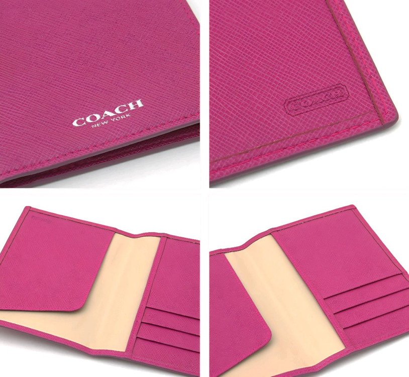 커플용 (1+1) / COACH 코치 카드.여권지갑 케이스 Leather--8