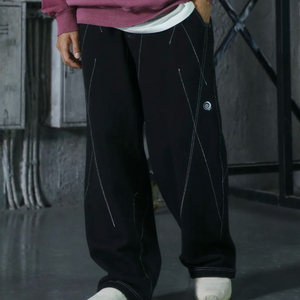 트래블 트레이닝 팬츠 블랙 m 사이즈 이미지