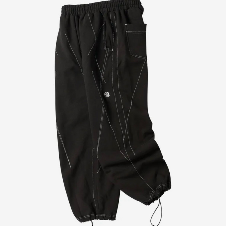 트래블 트레이닝 팬츠 블랙 m 사이즈 이미지