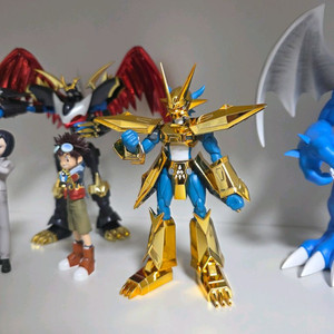 디지몬 피규어 매그너몬 FRS 전기도금작 완성품 판매