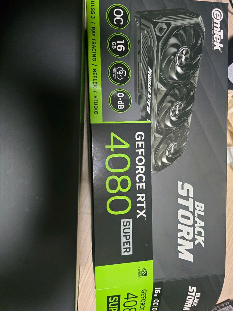 RTX 4080 SUPER oc 블랙스톰--1