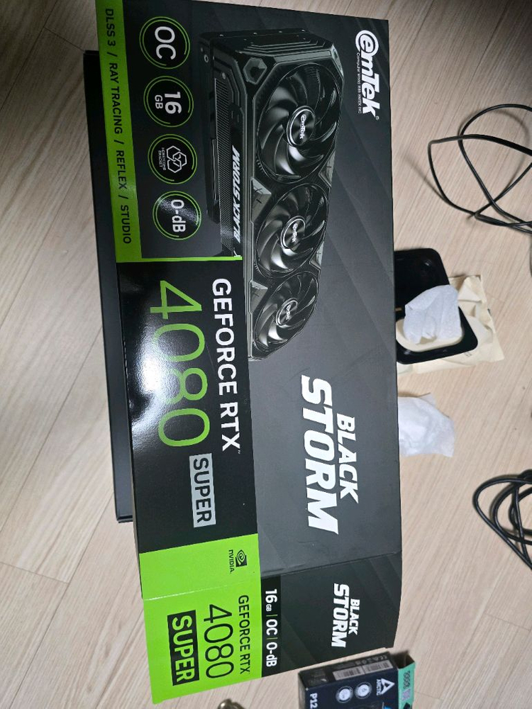 RTX 4080 SUPER oc 블랙스톰--2