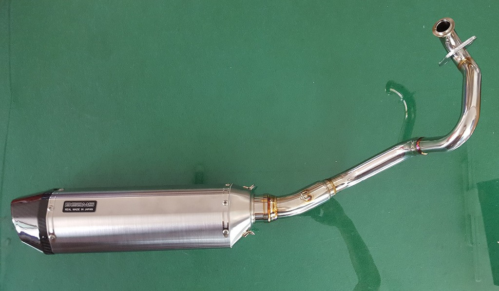 [미사용]PCX1252018-2020 BEAMS 빔즈 코로사 에보 풀시스템 스텐 머플러77만원/티탄88만원 이미지