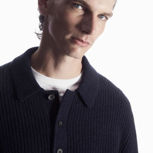 COS 코스 남성 리브드 캐시미어 울 니트 M