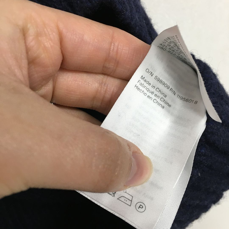 COS 코스 남성 리브드 캐시미어 울 니트 M--5