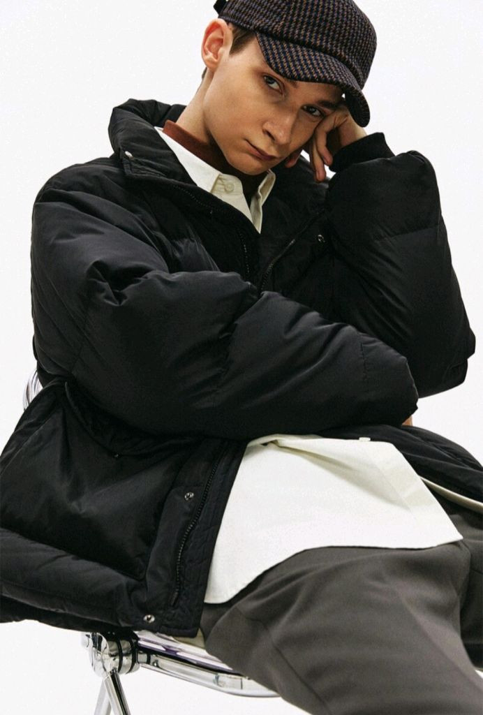 [더니트컴퍼니] 하이넥 구스다운 패딩 이미지