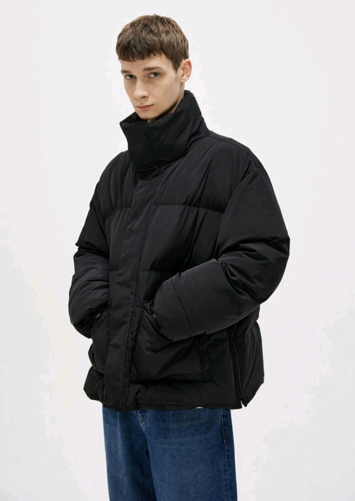 [더니트컴퍼니] 하이넥 구스다운 패딩 이미지