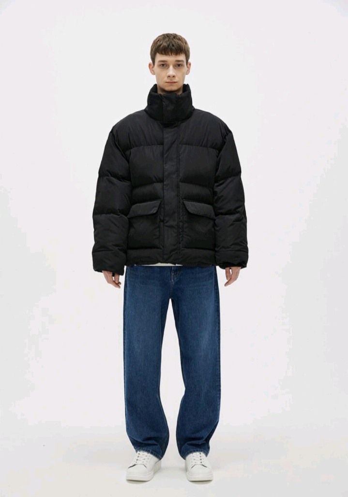 [더니트컴퍼니] 하이넥 구스다운 패딩 이미지