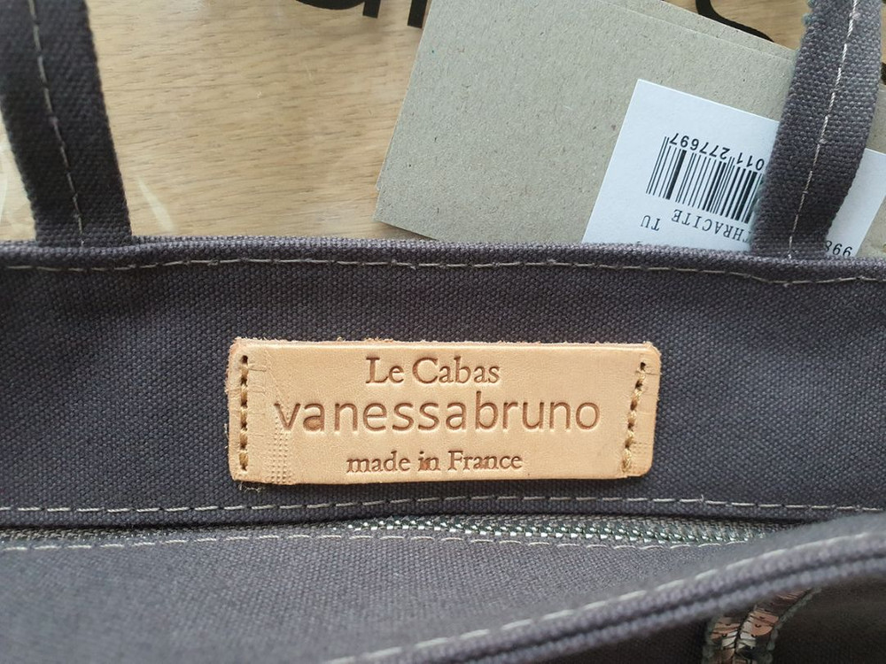 (새상품/정품) 바네사브루노 그레이 카바스백 S사이즈 이미지