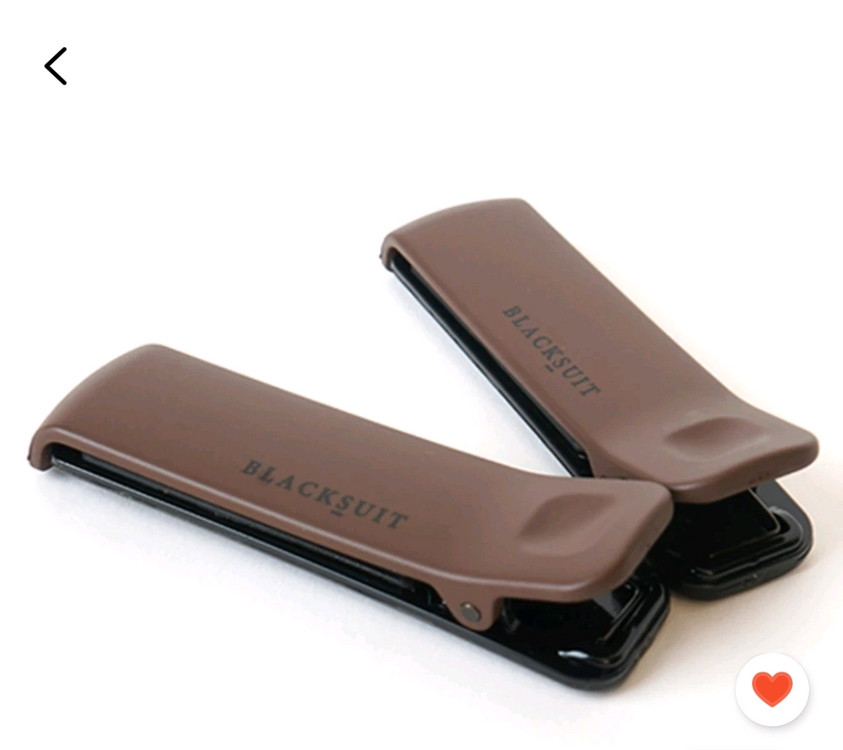 새상품) 오토반 안전벨트 클립 다크브라운 2개입 임산부 이미지