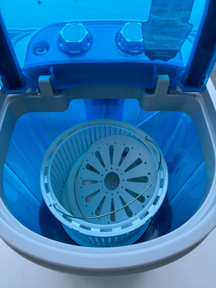 대웅모닝컴 미니세탁기 새제품 팝니다 이미지