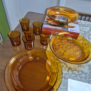 듀라렉스 큰 볼 3개와 컵 6개 세트로