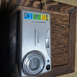 니콘 쿨픽스 3700 실버 디지털 카메라