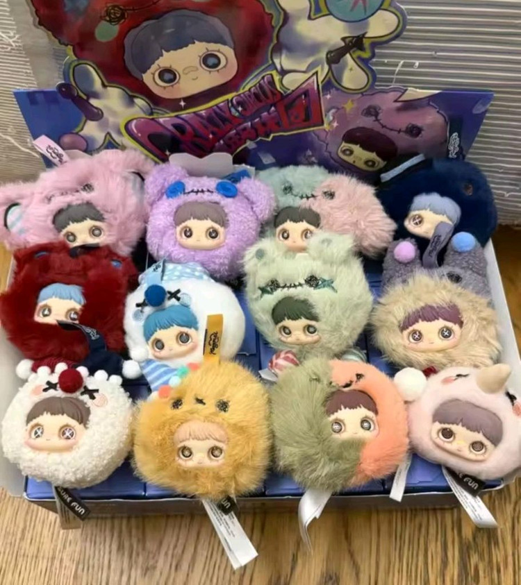 메이메이 크레이지 서커스 얼굴키링 별자리 베어쿠키 끝사랑--6