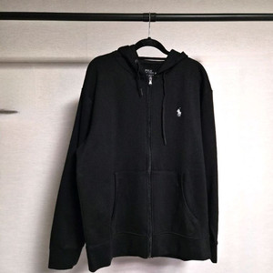 한번실착! 폴로 랄프로렌 후드집업 블랙 L