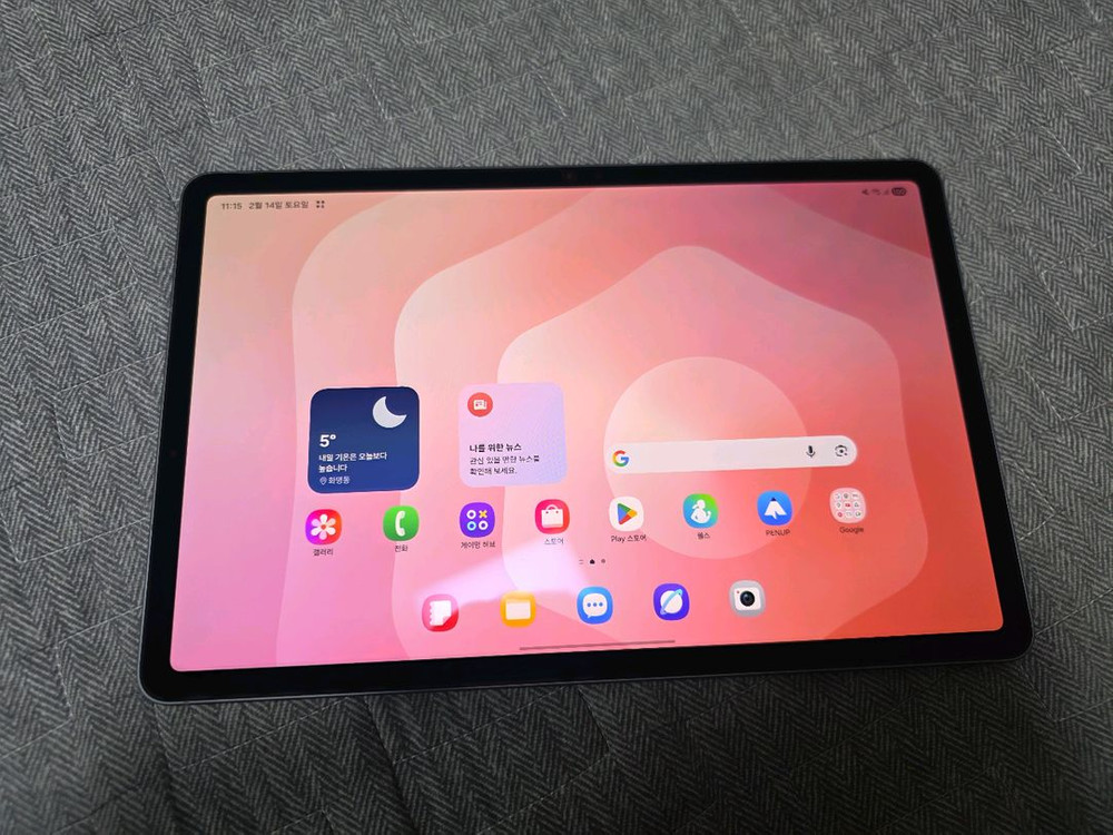 갤럭시 탭 S11 5G 256GB 그레이 팝니다--9