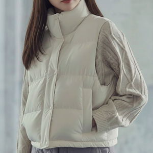 탑텐 하이넥 푸퍼 베스트 패딩조끼