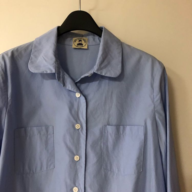 오뗄생트로페 물결 코튼100% 블라우스 셔츠 르사브아 올드머니룩--2