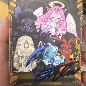 쿠킹덤 은지님 싸인 한정 포토북 (아코디언 포토카드 북) 이미지