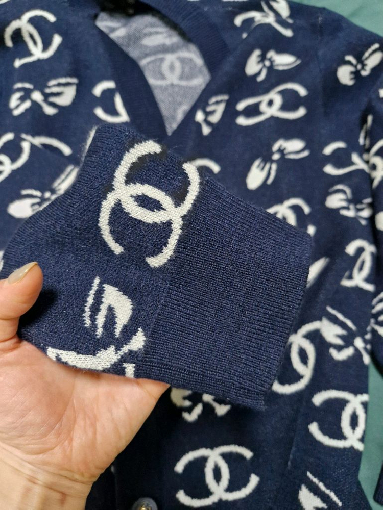 샤넬 여성 가디건 free사이즈--2