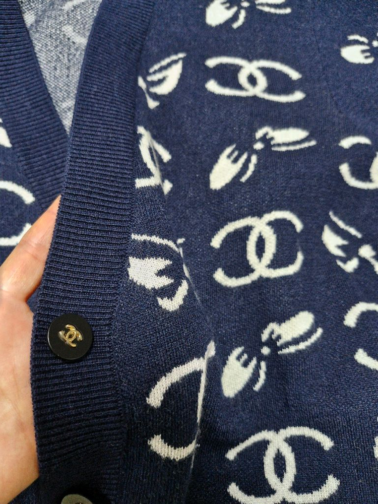 샤넬 여성 가디건 free사이즈--5