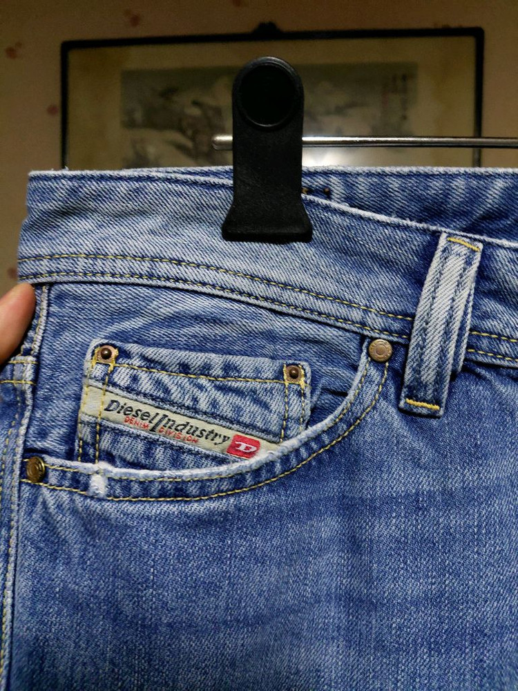 [디젤]바이커 스트레이트핏 데님 청바지 31사이즈--3