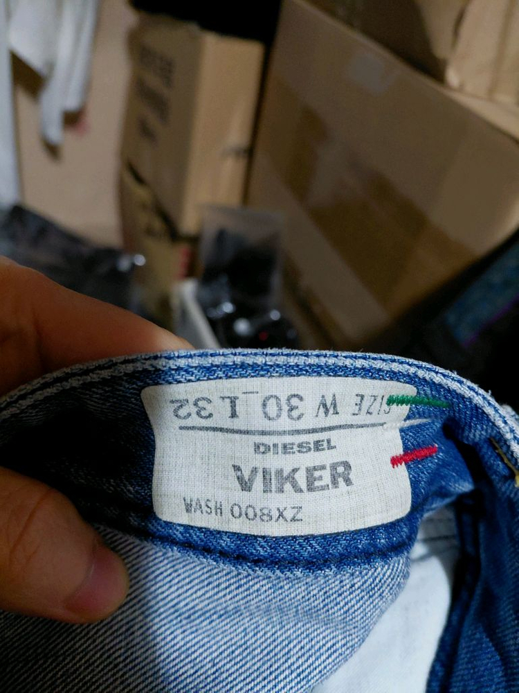 [디젤]바이커 스트레이트핏 데님 청바지 31사이즈--4