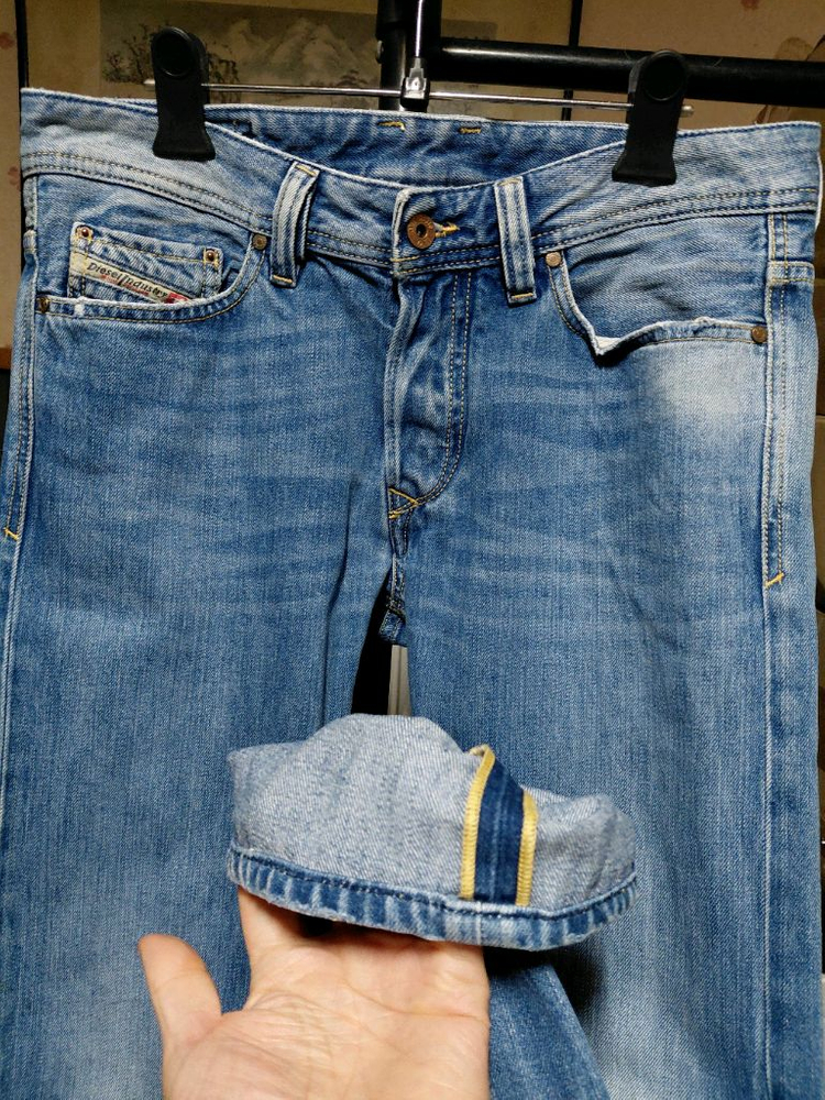 [디젤]바이커 스트레이트핏 데님 청바지 31사이즈--9