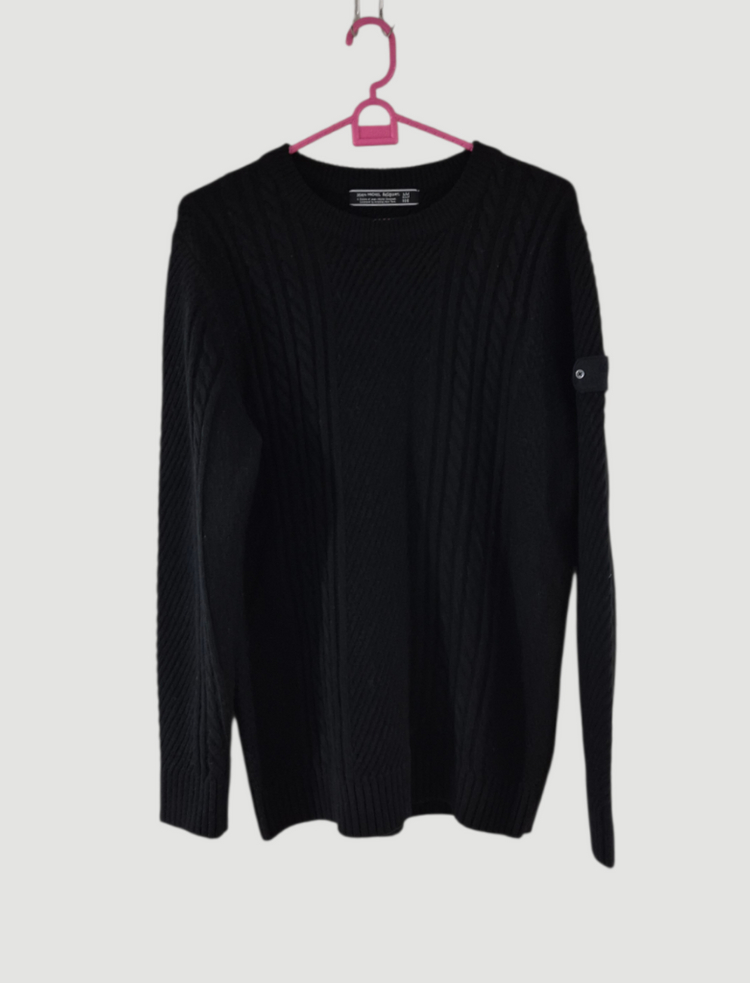 [100]장 미쉘 바스키아 양모 니트 스웨터--1