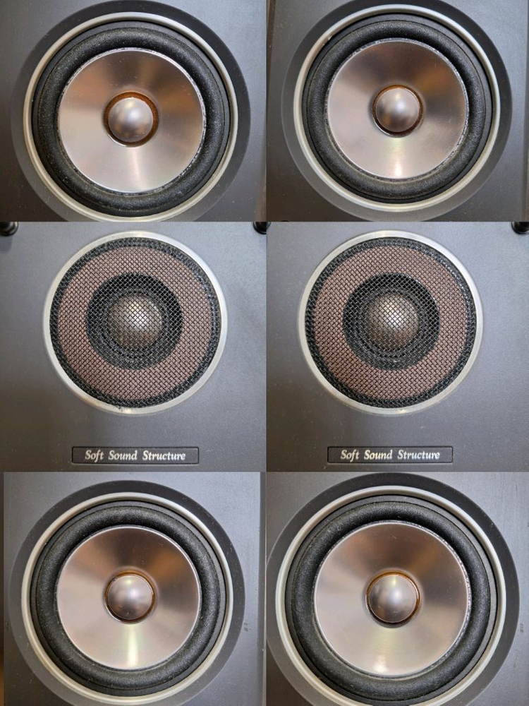 (스탠드 포함)빅터 VICTOR SX-105 북쉘프 스피커 1조 빈티지 레트로 인테리어 앤틱 가게 카페 매장 오디오 이미지