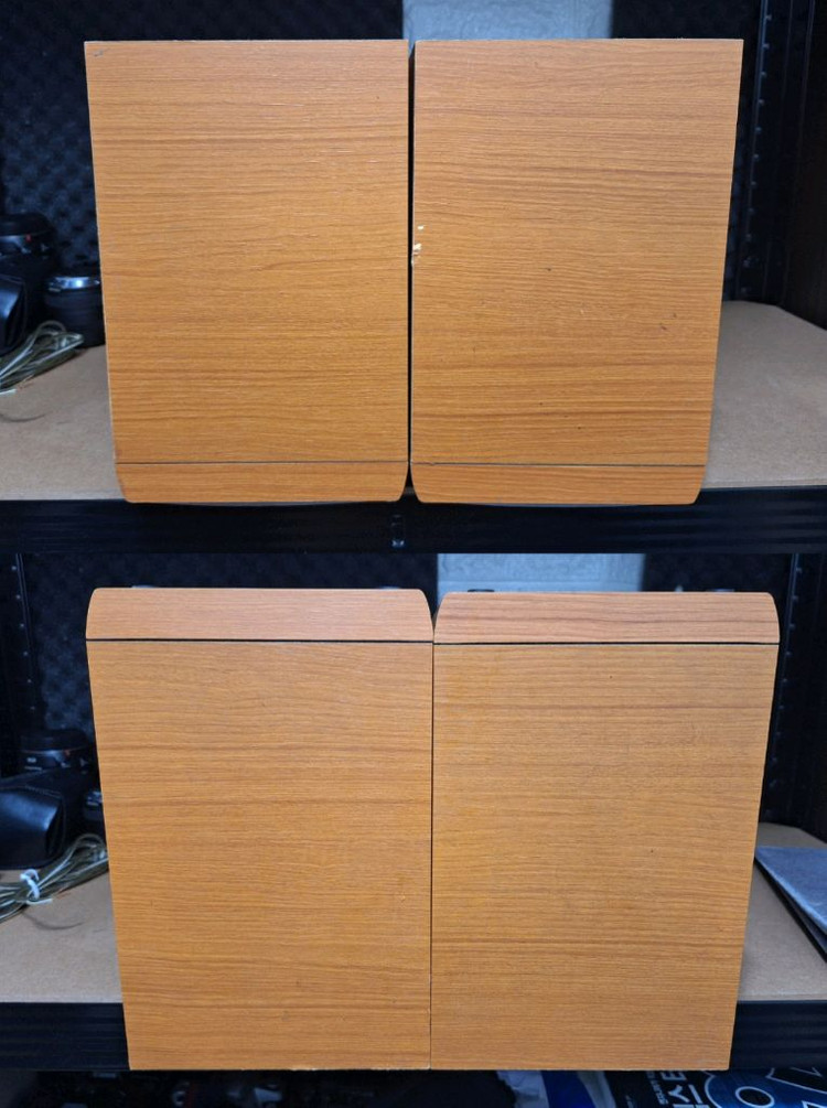 온쿄 중소형 빈티지 스피커 1조 D-V77 이미지