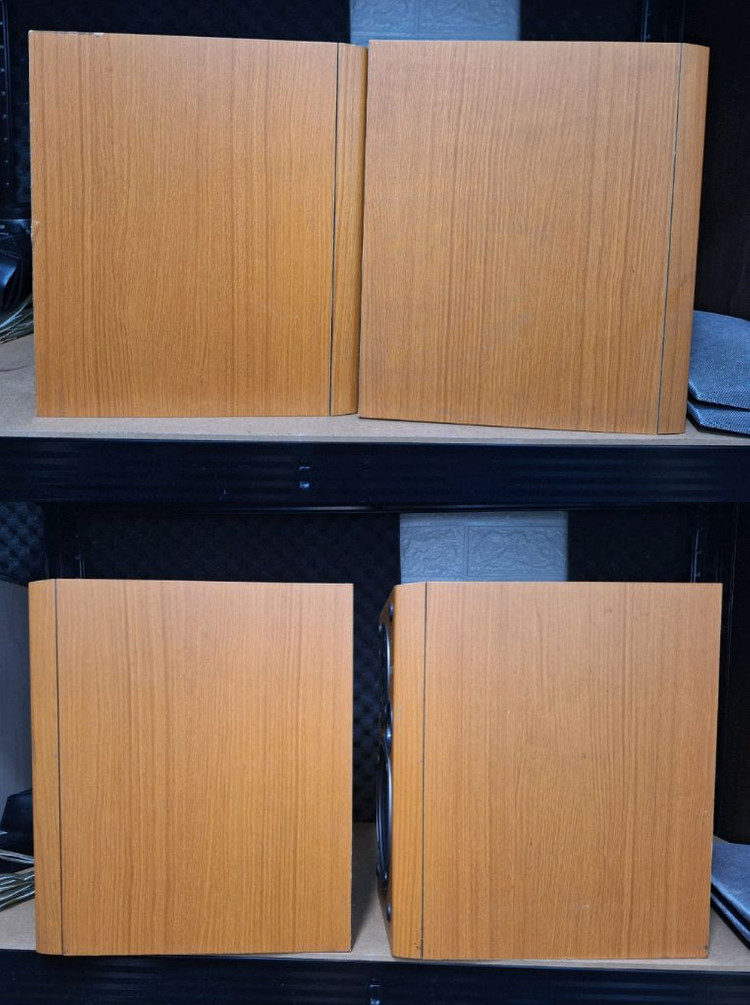 온쿄 중소형 빈티지 스피커 1조 D-V77 이미지